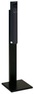 PROREGAL&reg; Aschenbecher Praktischer Wandascher Abstreifblech Standfu&szlig; 3,5L 125x31x31