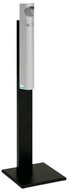 PROREGAL&reg; Aschenbecher Praktischer Wandascher Abstreifblech Standfu&szlig; 3,5L