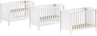 Vipack Babybett Amori 60/120 mit verstellbarem Lattenrost, sehr stabil gebaut,...