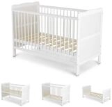 Cangaroo Komplettbett Babybett 2in1 Gitterbett Albero, Kinderbett 120 x 60 cm...