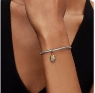 Pandora Charm-Einh&auml;nger 764385C01, Vergoldet, gez&uuml;chteter Diamant, Moana,...