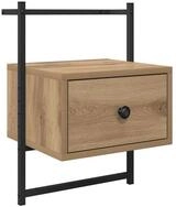 vidaXL Nachttisch Nachttisch Artisan-Eiche 35 x 30 x 51 cm Holzwerkstoff (1-St)