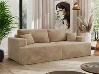 MKS M&Ouml;BEL Schlafsofa VIRELLA, 4-Sitzer-Sofa, mit Schlaffunktion, Bettkasten,