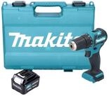 Makita Akku-Schrauber DF 332 DM1E Akku Bohrschrauber 12 V max. 35 Nm Brushless...