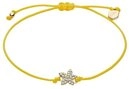 Fossil Armband Armband Sutton Mini Moments Pav&eacute;-Blume Metall Goldton JA7308710