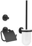 Grohe WC-Garnitur Start, Set 3 in 1 - Mattschwarz