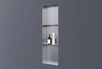 Bernstein Duschwand NT309010X, rostfrei aus Edelstahl & PVD-Beschichtung / Farbe