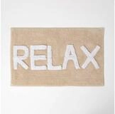 Homescapes Badematte Relax Badematte beige 50 x 80 cm &ndash; Badvorleger aus 100 %
