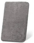 Beautissu Badematte Badematte rutschfest BeauMare FL, 100x60cm, Grau, H&ouml;he 30...