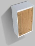 Bernstein Seitenschrank Fiona Eiche-Optik 50cm Seitenschrank H&auml;ngeschrank...