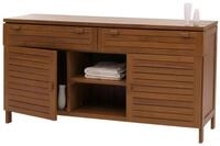 MCW Waschbeckenunterschrank MCW-M87-W Mit zwei offenen Stauf&auml;chern