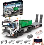 Reobrix 22021 Spielbausteine, (Klemmbausteinset, 2950 St., Ferngesteuerter LKW...