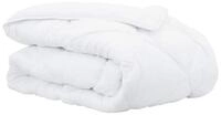 vidaXL Bett Winterbettdecke Wei&szlig; 240 x 222 x 5 cm Polyester (1-tlg)