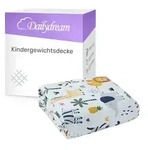 Dailydream Gewichtsdecke f&uuml;r Kinder, beschwerte Decke, Baumwolle oder Fleece,