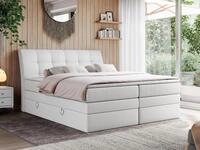 MKS M&Ouml;BEL Boxspringbett GOLD 10 KING (Set, zwei Bonell-Matratzen, zwei