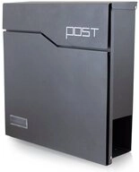 Bituxx Briefkasten Graphit mit Post Einwurf (MS-17340)