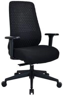 hjh OFFICE Drehstuhl Profi B&uuml;rostuhl Verviq Stoff / Netzstoff (1 St),...