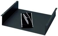 Adam Hall Koffer, 8756 19" Rackablage 2 HE mit Klettband - Rackwanne