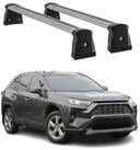 OMAC Dachtr&auml;ger Grundtr&auml;ger f&uuml;r Toyota RAV4 2018-2025 Quertr&auml;ger Alu Grau (2-St),