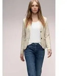 STREET ONE Sweatblazer mit Reverskragen beige 40 EU