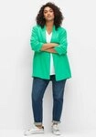 Sheego Blusenblazer Longblazer Langarm