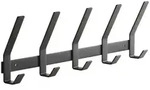 SO-TECH&reg; Garderobenleiste Hakenleiste Blackline ALBA schwarz...