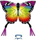 HQ Flug-Drache Kinderdrachen Einleiner Drachen HQ Butterfly Kite Rainbow ab 5...