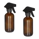 relaxdays Spr&uuml;hflasche Glas 230ml 2er Set