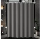 Lerores Duschvorhang Duschvorhang 240x200cm Dunkelgrau, Wasserabweisend,...
