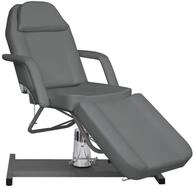 vidaXL Massageliege Massagetisch Grau 180x62x(87-112) cm