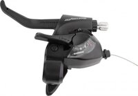 Shimano Felgenbremse SHIMANO Schalt Bremshebel ST-TX800 3 fach Links Schwarz 2...