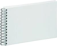 PAGNA Fotoalbum Spiralalbum 24x17cm 40 Seiten beige mondial metallic