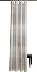 HOMING Gardine Lennardt (1 St), Schlaufen, halbtransparent, Streifen,...