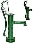 Apex Gartenpumpe Schwengelpumpe Gusseisen GR&Uuml;N Handpumpe 55916 Handschwengelpumpe
