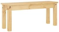 vidaXL Sitzbank, Essbank Panama 105x30x45 cm Massivholz Kiefer