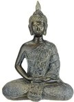 I.GE.A. Dekofigur Buddha Figur sitzend meditierend Statue Figuren Skulptur (1...