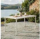 IDIMEX Gartentisch AZALEA, Outdoor Tisch 140x80cm wetterfest aus Metall