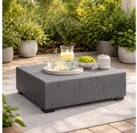 Allibert Gartentisch Salta Tisch/Hocker - wetterfest, Rattanoptik Final SALE