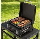 Royal Gourmet Gasgrill 2-Brenner Tisch-Gasgrill mit insgesamt 5 kW Leistung,