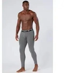 Reebok Lange Unterhose JOHNY basic, lang, atmungsaktiv, mit Logo, breiter Bund,