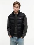 Tommy Jeans Daunenweste TJM LIGHT DOWN PACKABLE VEST Regular fit mit Stehkragen