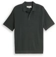 TOM TAILOR Poloshirt STRUCTURED KNIT POLO (1-tlg) aus Baumwolle