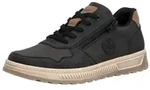 Rieker Sneaker Freizeitschuh, Halbschuh, Schn&uuml;rschuh mit Kontrastbesatz...