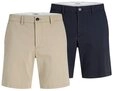 Jack & Jones Chinohose JPSTMARCO DYLAN CHINO SHORTS SRT MP 2PK (Packung, 2-tlg)