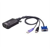 Aten CN800 USB VGA KVM over IP Mini Audio- & Video-Adapter