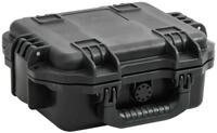 vidaXL Kameratasche Koffer f&uuml;r Flugreise Tragbar Schwarz 30x24,5x12,5 cm PP