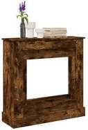vidaXL Kaminumbauschrank Kaminumrandung R&auml;uchereiche 90x30x90 cm Holzwerkstoff