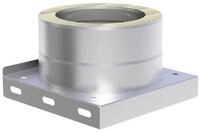 Jeremias Schornstein &Oslash; 130 mm Jeremias DW Vision Grundplatte geschlossen, &Oslash; 130 mm
