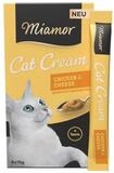 Miamor Cream Chicken-Cheese 6 x 15 g - 11 St&uuml;ck, f&uuml;r: Katze