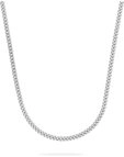 CHRIST Collier CHRIST Herren-Kette 925er Silber, recycelt
